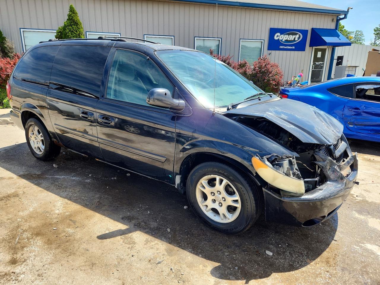2004 Dodge Grand Caravan Sxt Черный vin: 2D4GP44L24R603083
