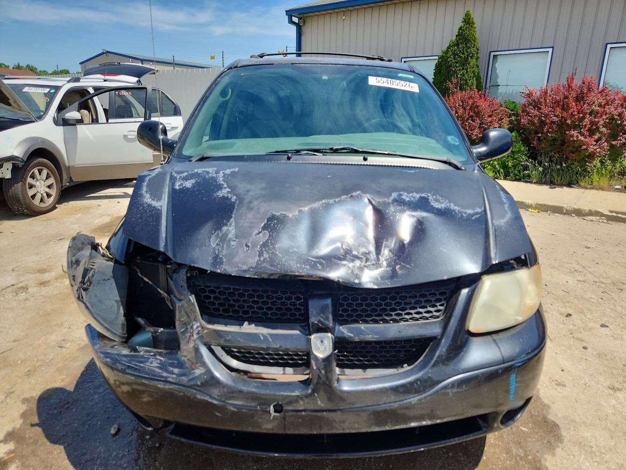2004 Dodge Grand Caravan Sxt Черный vin: 2D4GP44L24R603083
