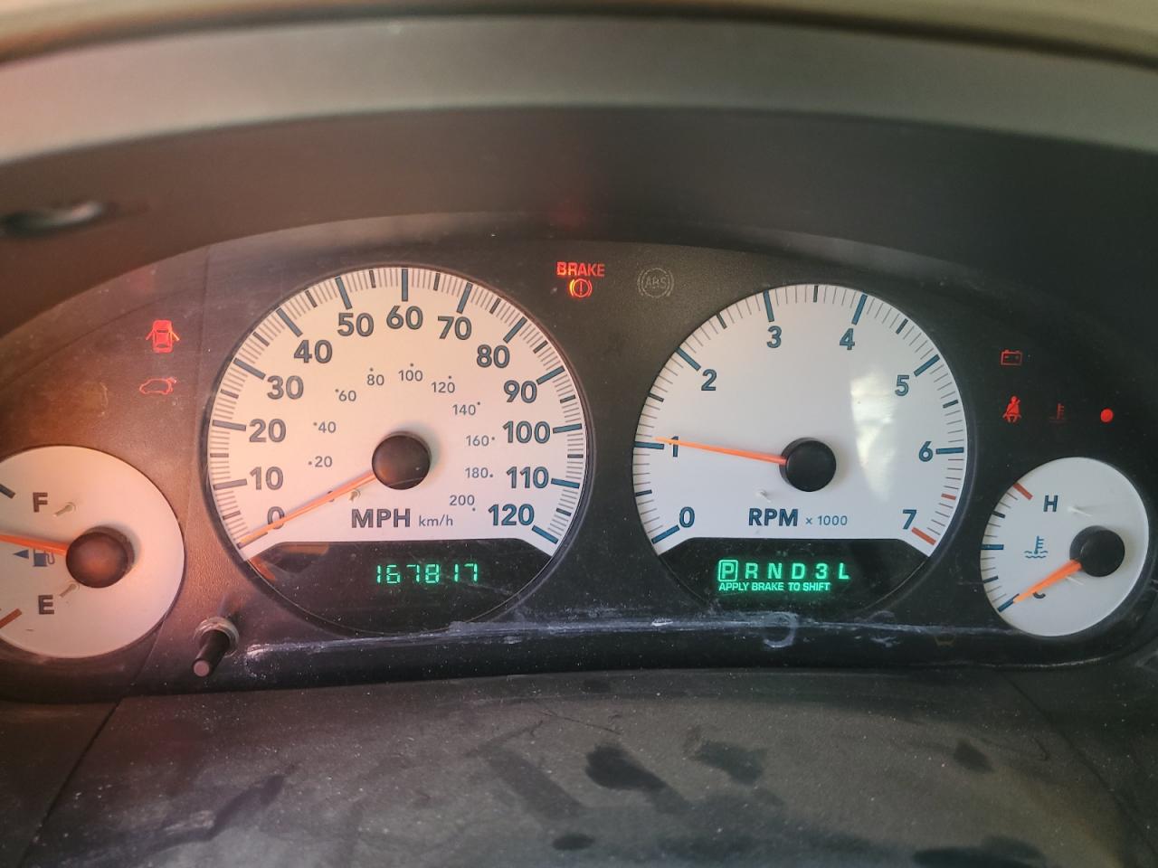 OEM Instrument Cluster For 2005 Dodge Grand Caravan – Speedo, Tach, Gas Gauge, Odometer 5 thumbnail image