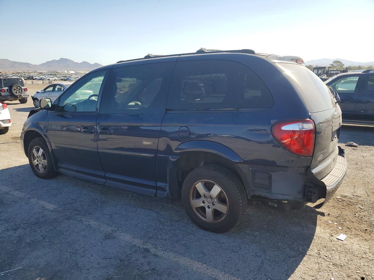 2006 Dodge Grand Caravan Sxt Синий vin: 2D4GP44L26R678708