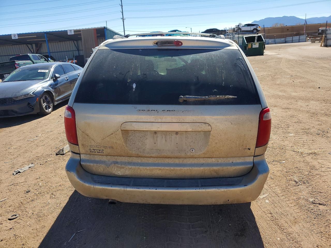 2006 Dodge Grand Caravan Sxt Tan vin: 2D4GP44L26R745193