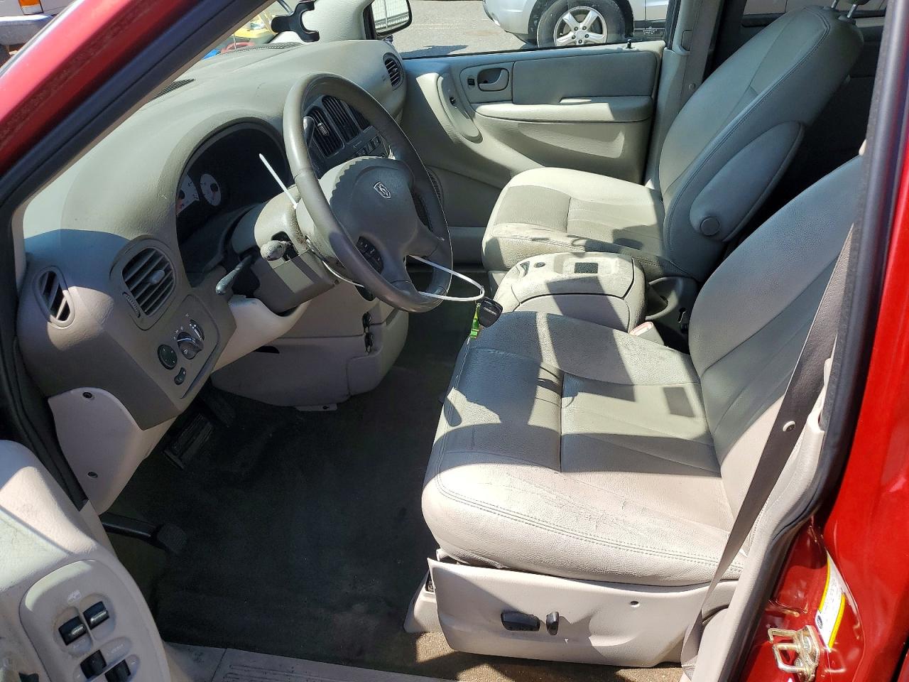 2006 Dodge Grand Caravan Sxt Burgundy vin: 2D4GP44L26R868458