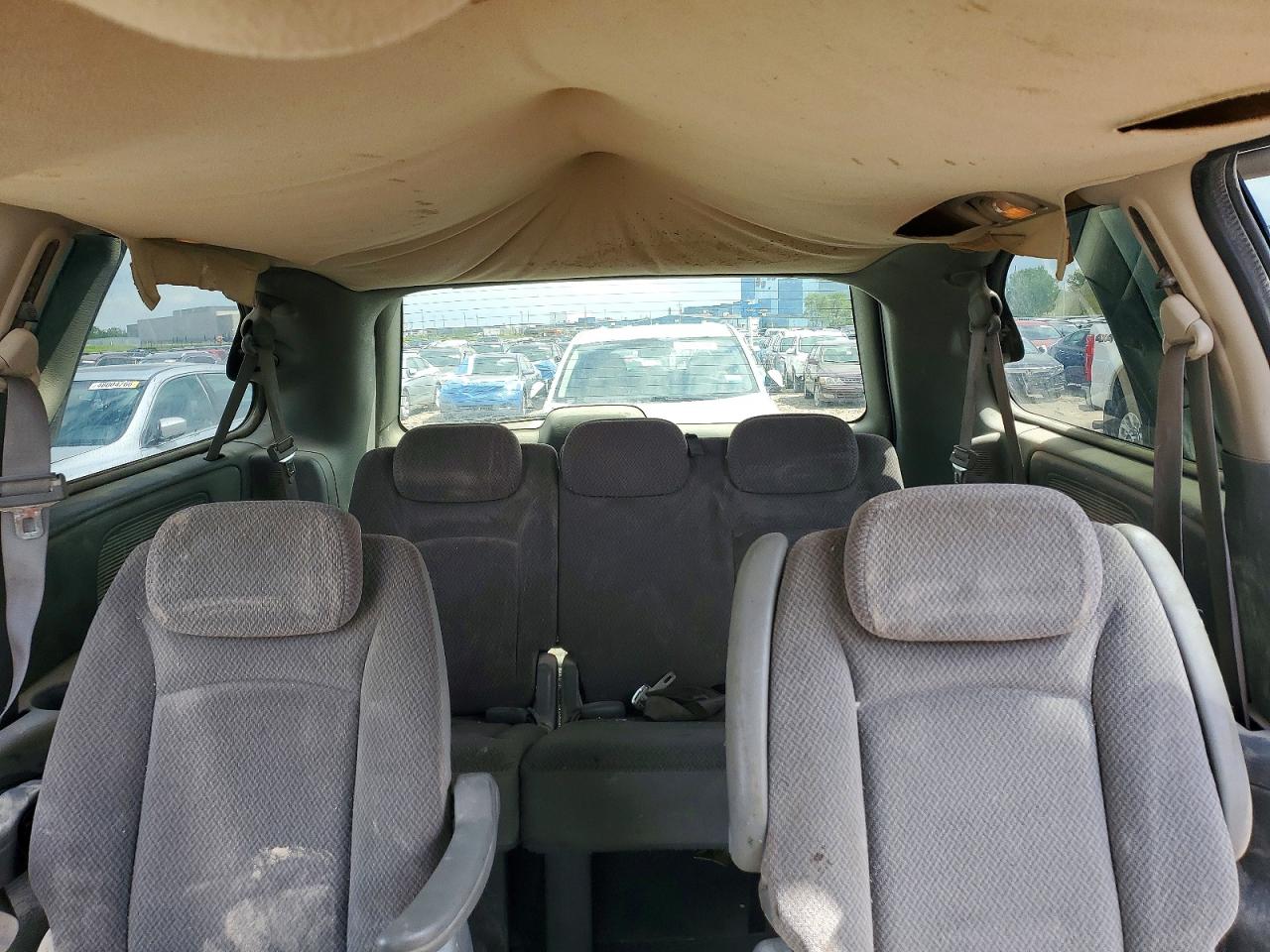 2006 Dodge Grand Caravan Sxt Green vin: 2D4GP44L26R918775