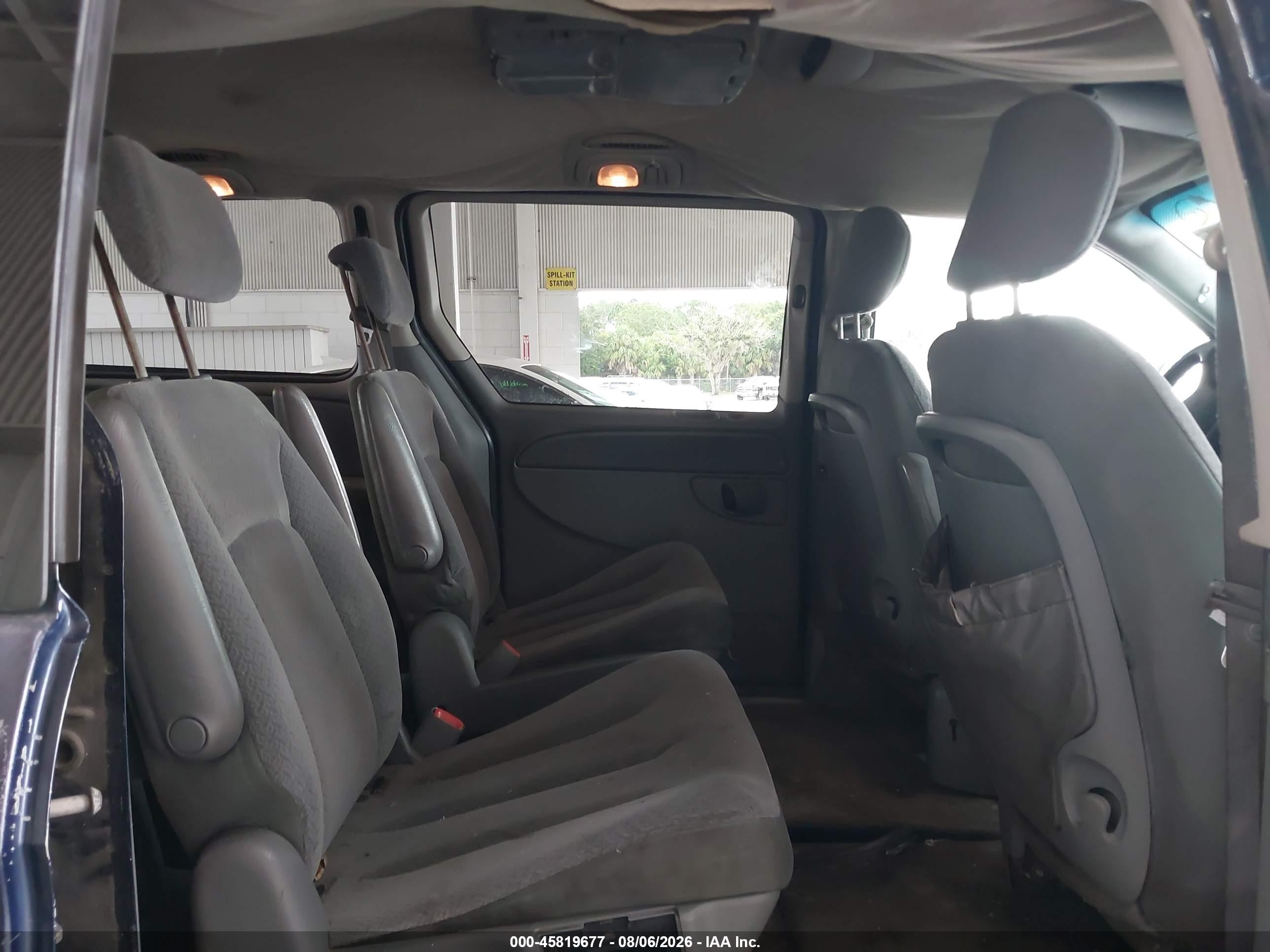 2005 Dodge Grand Caravan Sxt Синий vin: 2D4GP44L35R516679