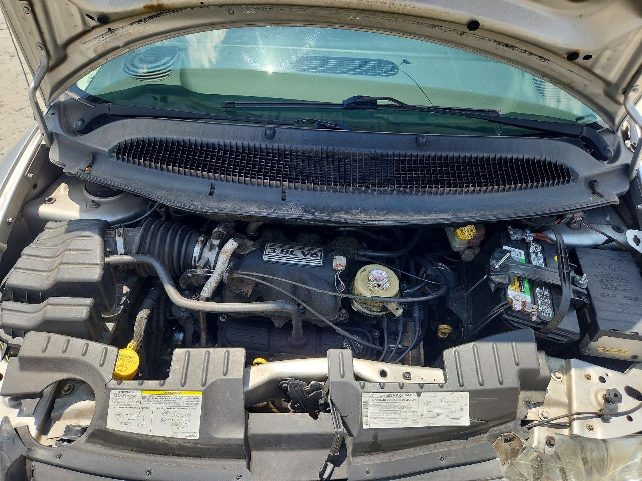 2006 Dodge Grand Caravan Sxt Silver vin: 2D4GP44L36R914914
