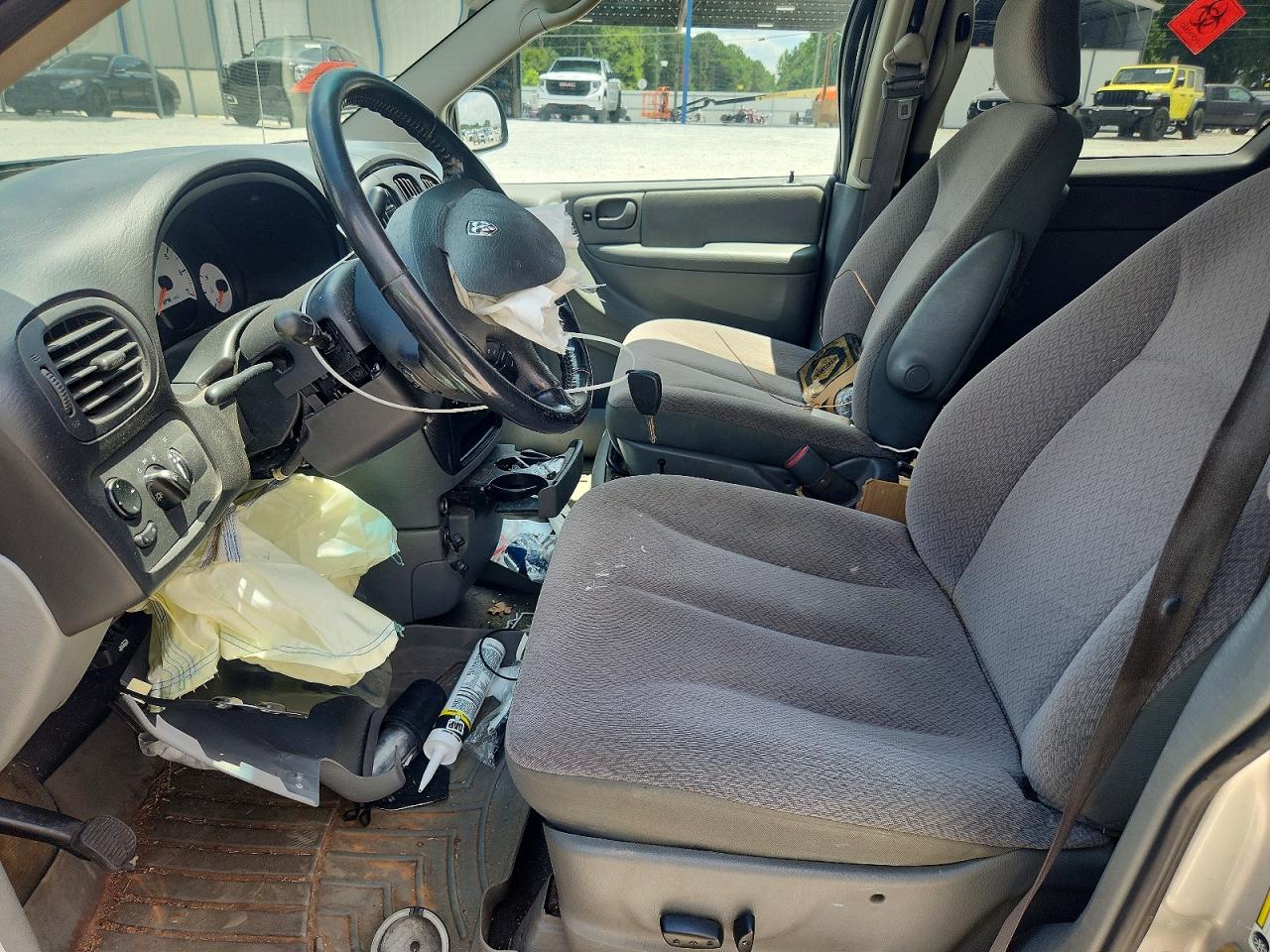 2006 Dodge Grand Caravan Sxt Silver vin: 2D4GP44L36R914914