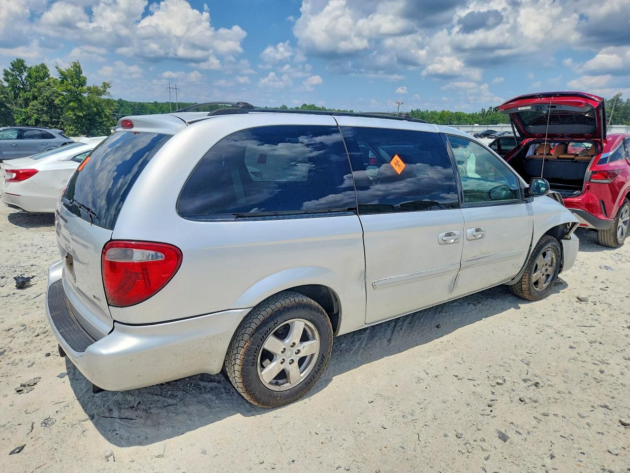 2006 Dodge Grand Caravan Sxt Silver vin: 2D4GP44L36R914914