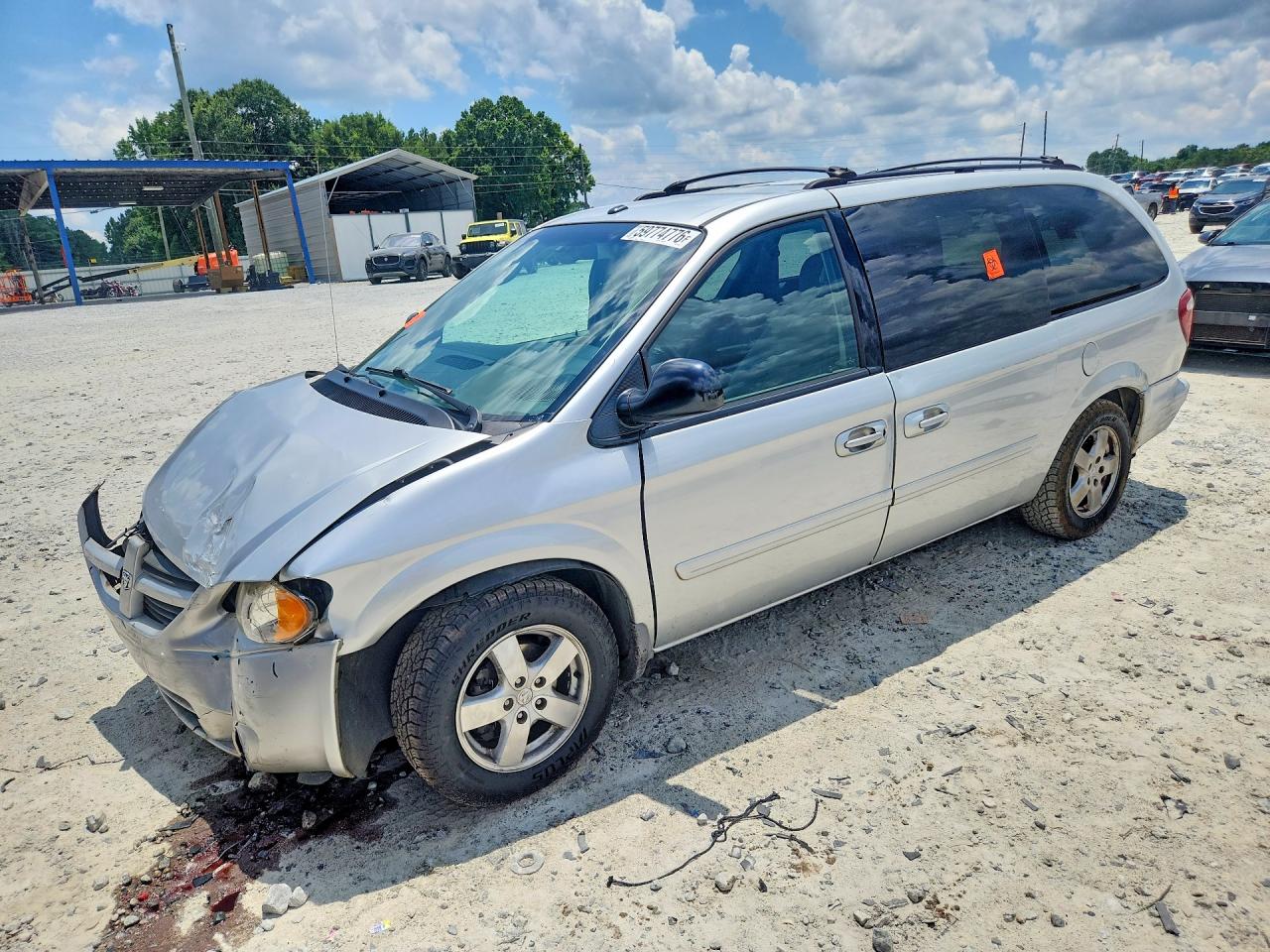 2006 Dodge Grand Caravan Sxt Silver vin: 2D4GP44L36R914914