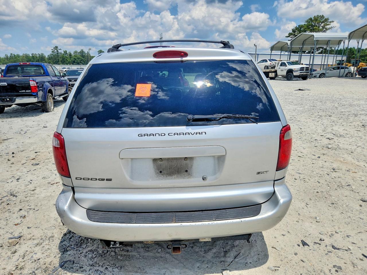 2006 Dodge Grand Caravan Sxt Silver vin: 2D4GP44L36R914914