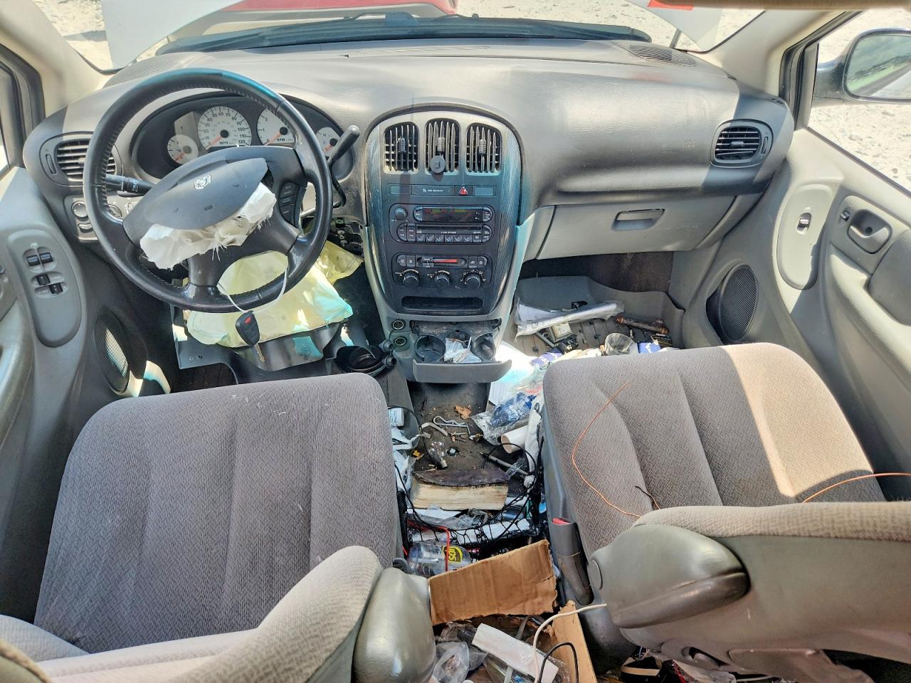 2006 Dodge Grand Caravan Sxt Silver vin: 2D4GP44L36R914914