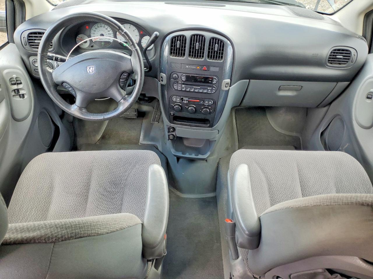 2007 Dodge Grand Caravan Sxt Синий vin: 2D4GP44L37R260806