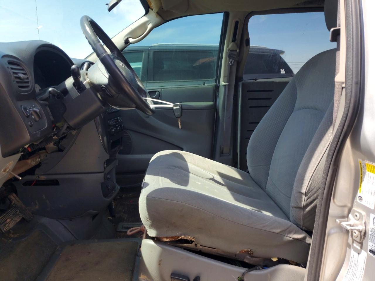 2007 Dodge Grand Caravan Sxt Silver vin: 2D4GP44L37R314122
