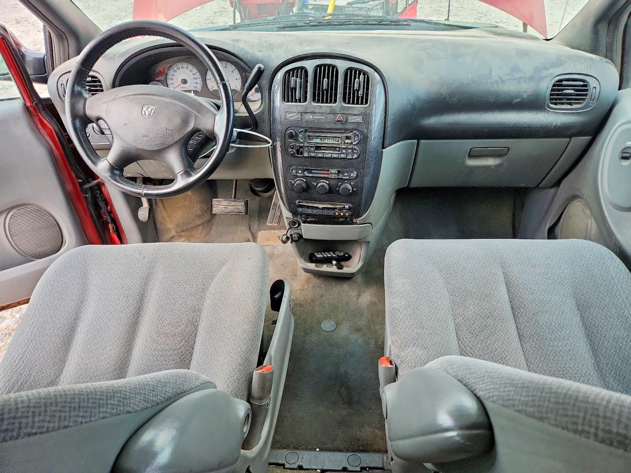 2005 Dodge Grand Caravan Sxt Red vin: 2D4GP44L45R129445