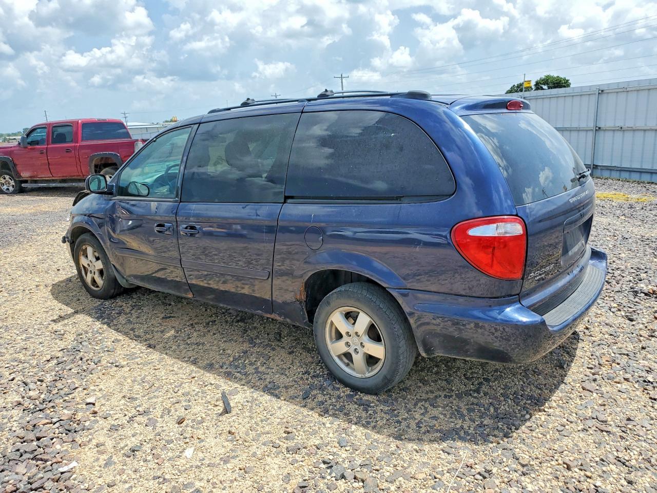 2005 Dodge Grand Caravan Sxt Blue vin: 2D4GP44L45R166284
