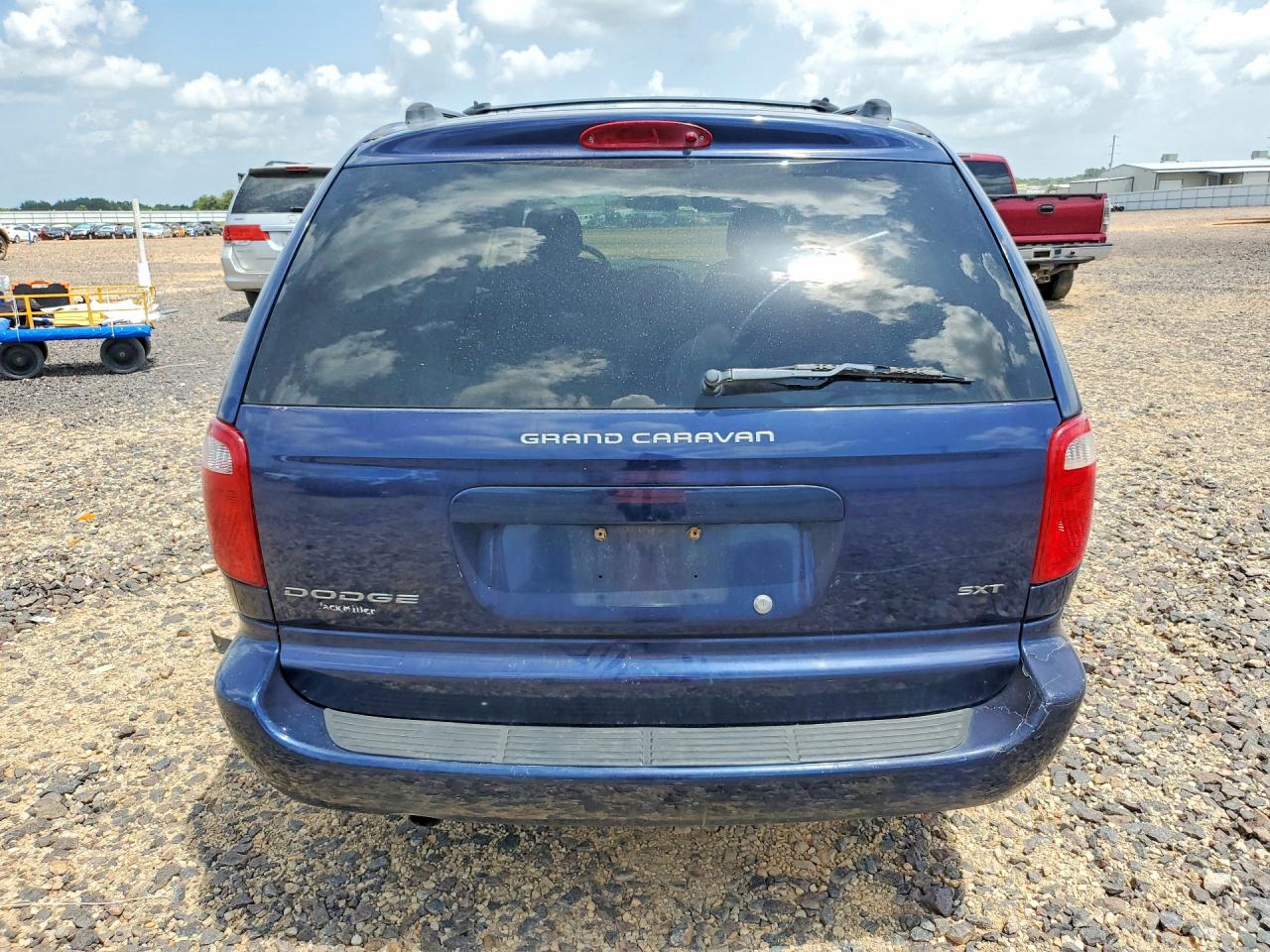 2005 Dodge Grand Caravan Sxt Blue vin: 2D4GP44L45R166284