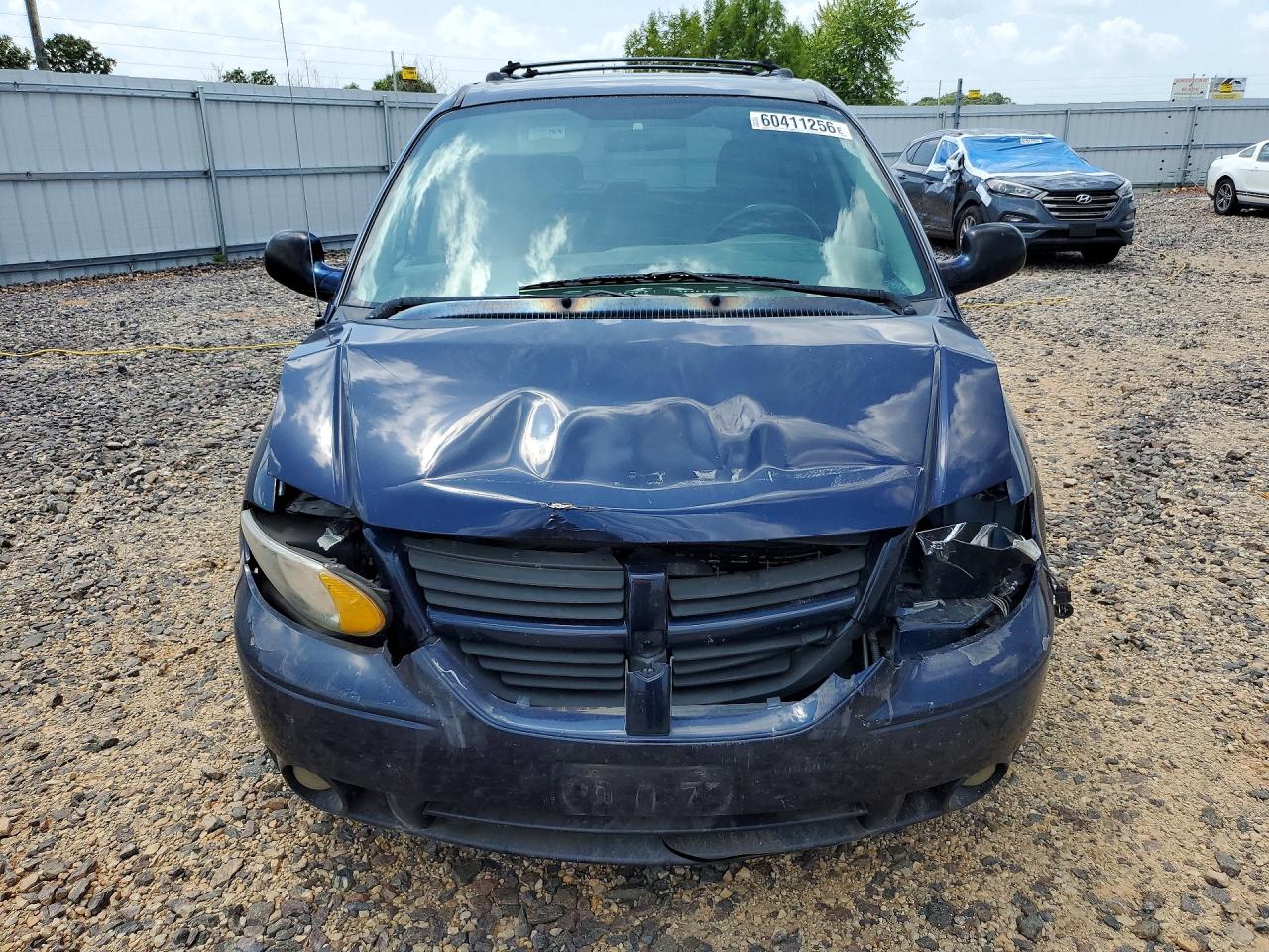 2005 Dodge Grand Caravan Sxt Blue vin: 2D4GP44L45R166284
