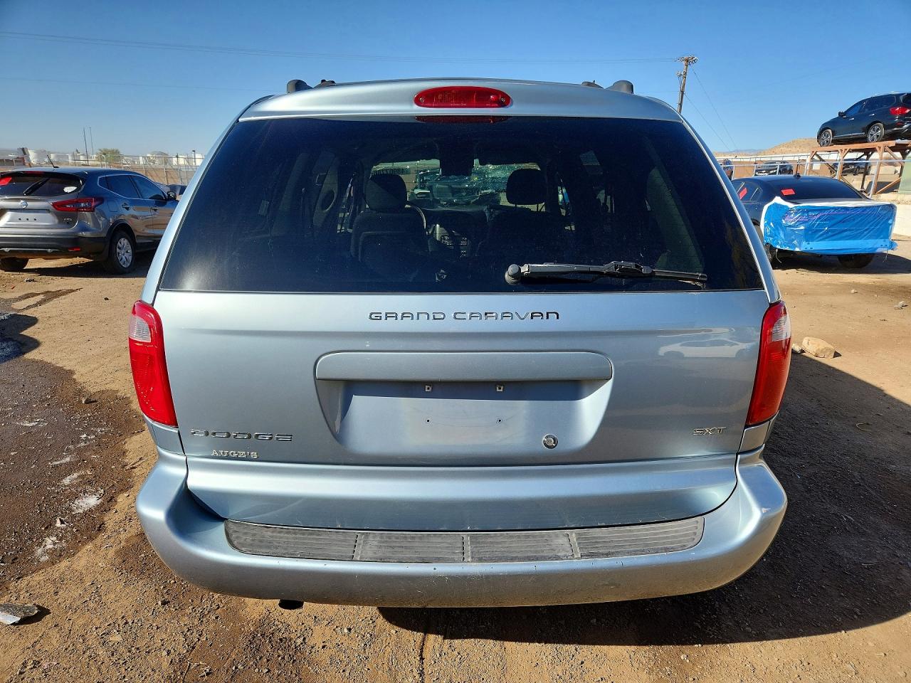 2006 Dodge Grand Caravan Sxt Silver vin: 2D4GP44L46R662607