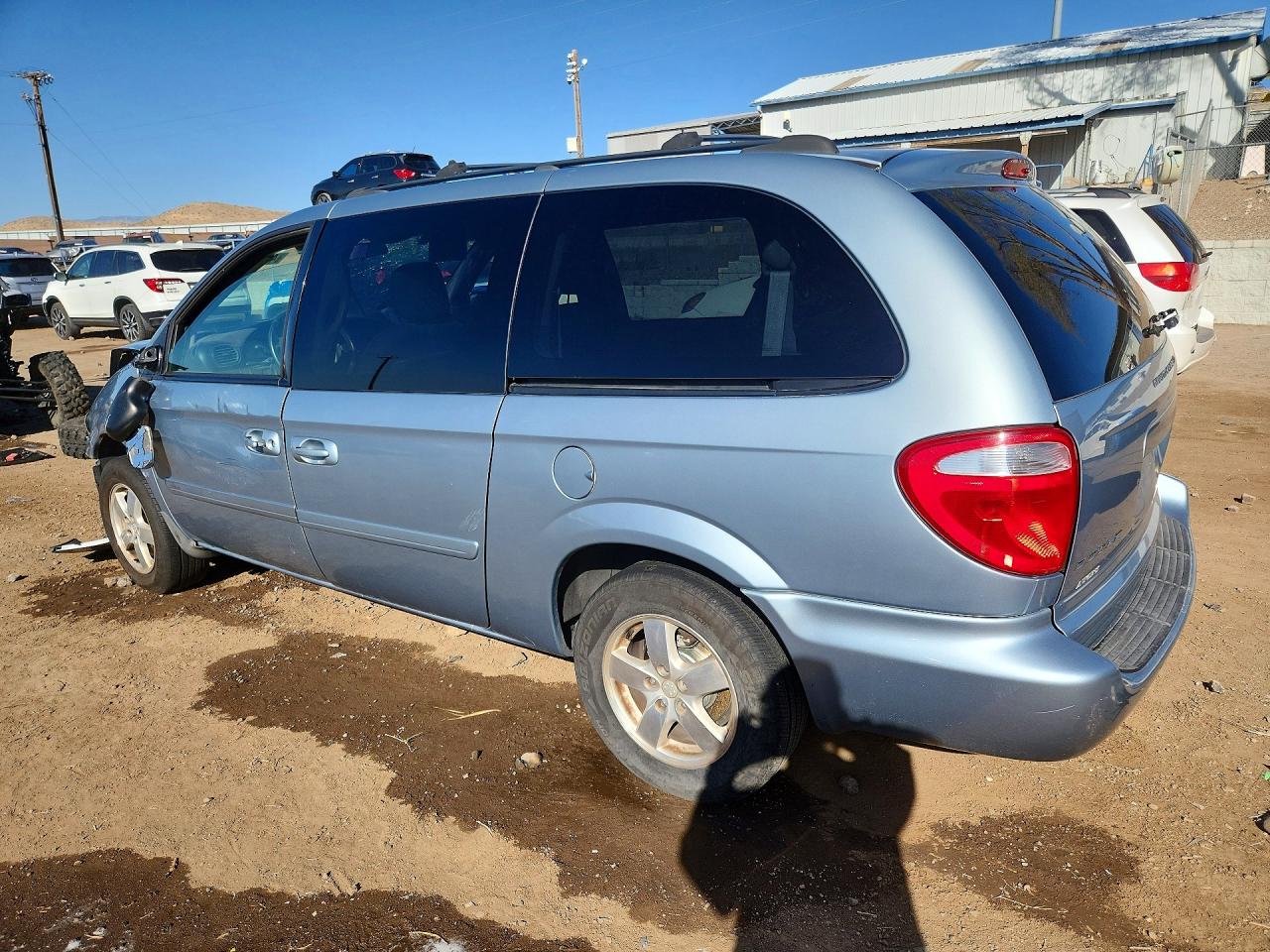 2006 Dodge Grand Caravan Sxt Silver vin: 2D4GP44L46R662607