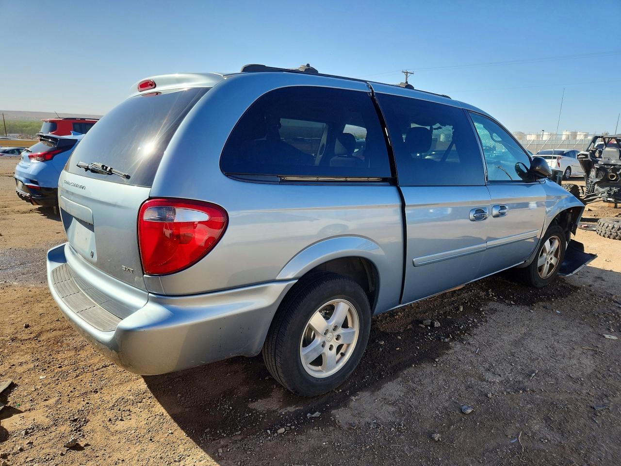 2006 Dodge Grand Caravan Sxt Silver vin: 2D4GP44L46R662607