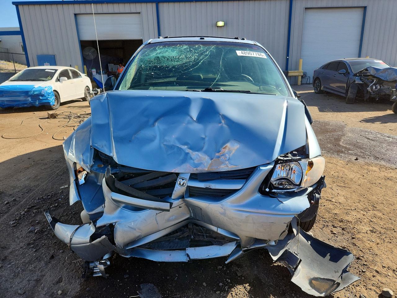 2006 Dodge Grand Caravan Sxt Silver vin: 2D4GP44L46R662607