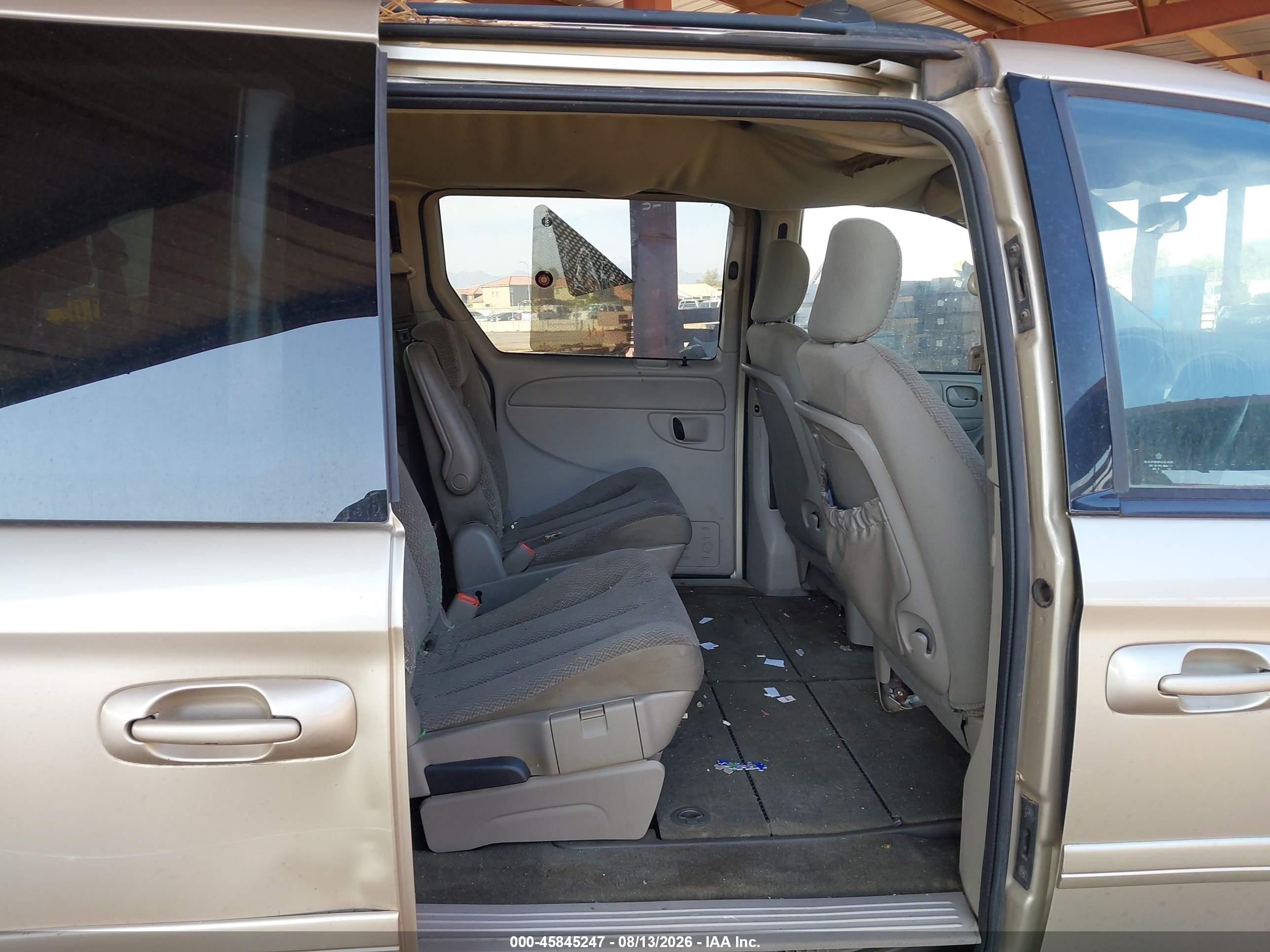 2006 Dodge Grand Caravan Sxt Beige vin: 2D4GP44L46R754901