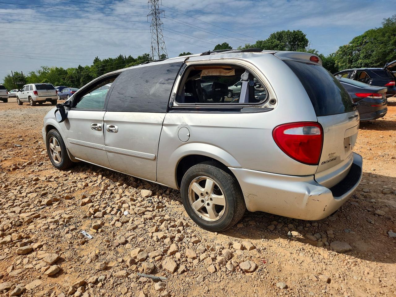 2006 Dodge Grand Caravan Sxt Серебряный vin: 2D4GP44L46R755594