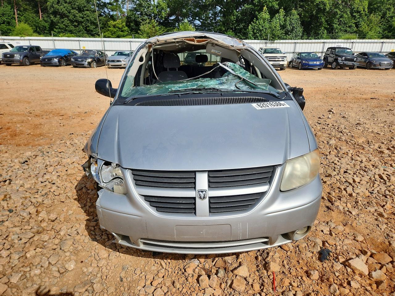 2006 Dodge Grand Caravan Sxt Серебряный vin: 2D4GP44L46R755594