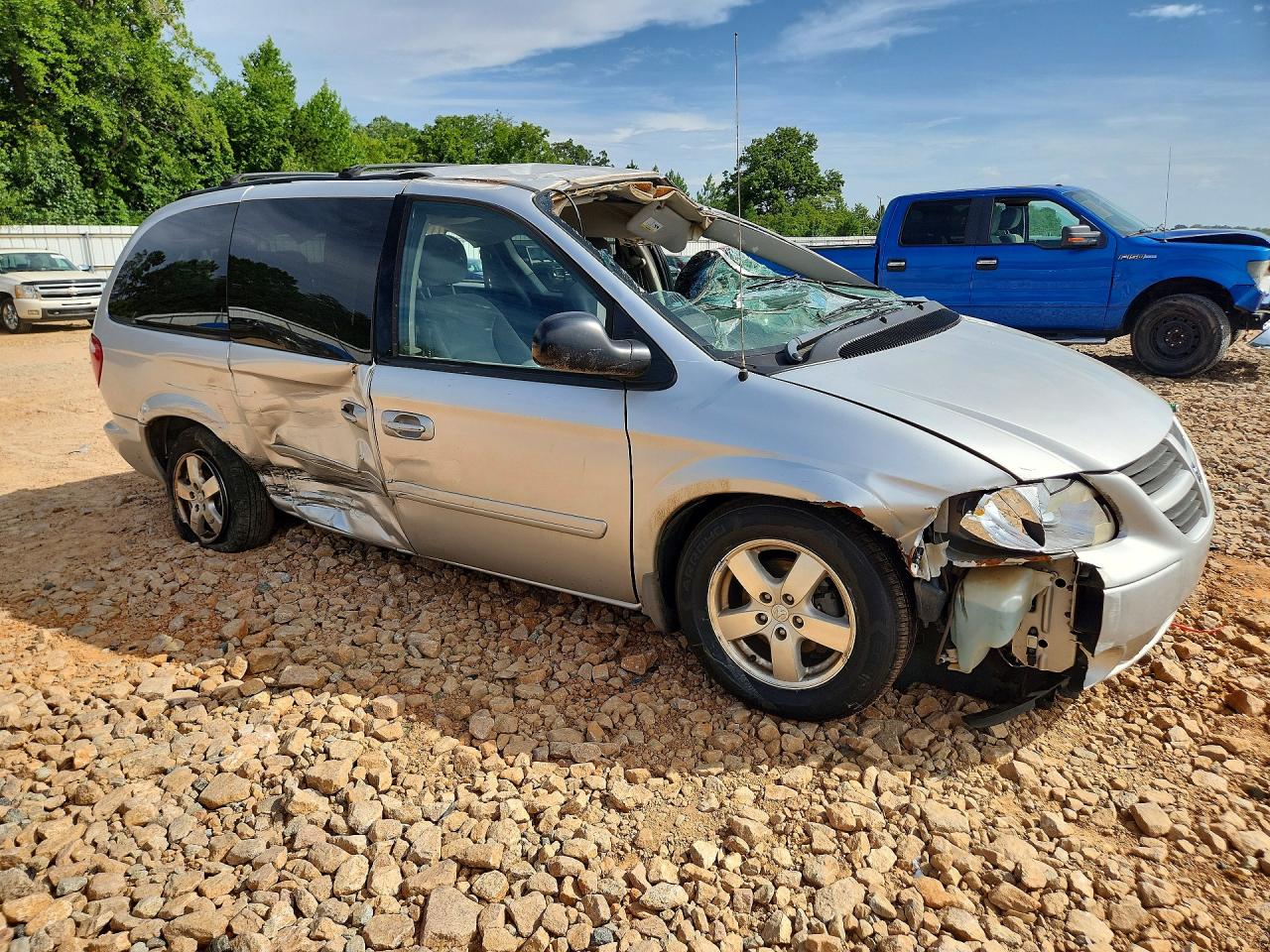 2006 Dodge Grand Caravan Sxt Серебряный vin: 2D4GP44L46R755594