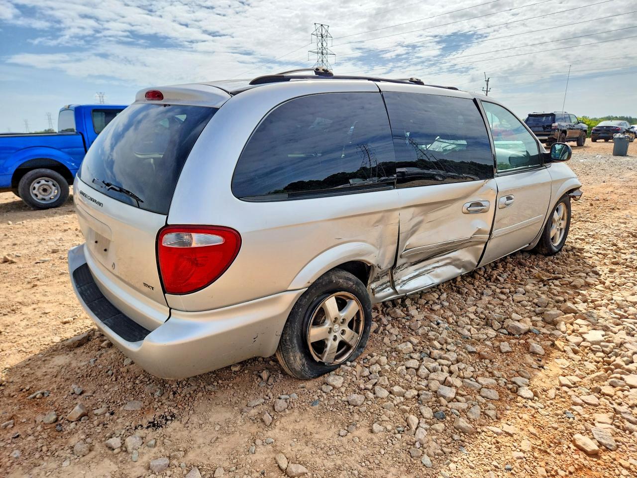 2006 Dodge Grand Caravan Sxt Серебряный vin: 2D4GP44L46R755594