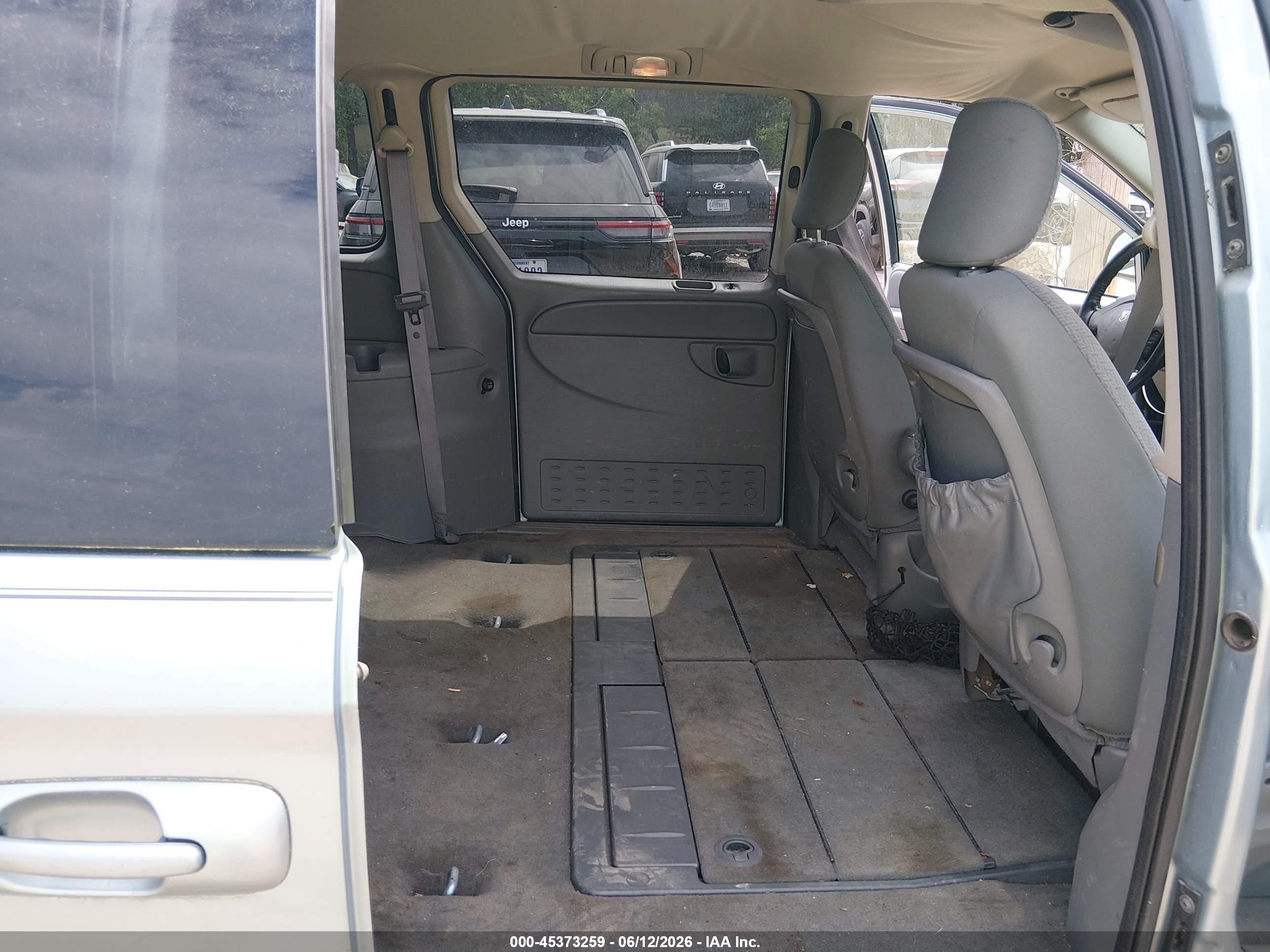 2006 Dodge Grand Caravan Sxt Blue vin: 2D4GP44L46R804339