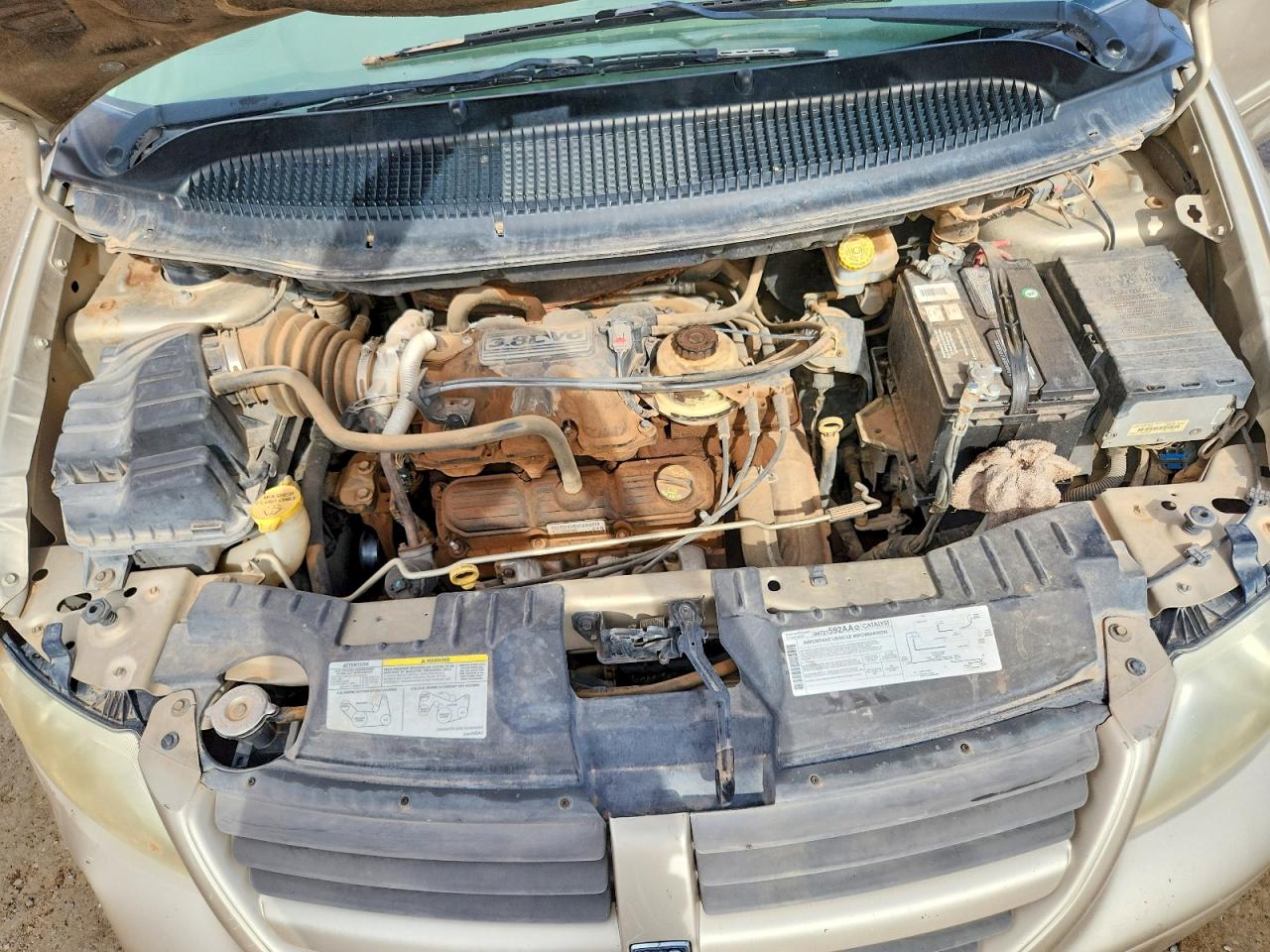 2006 Dodge Grand Caravan Sxt Gold vin: 2D4GP44L46R865383