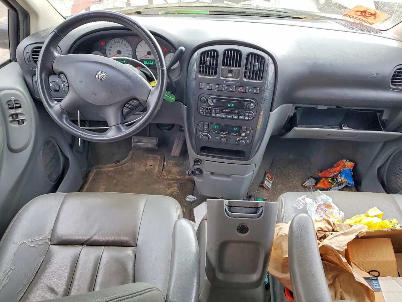 2007 Dodge Grand Caravan Sxt Red vin: 2D4GP44L47R132025