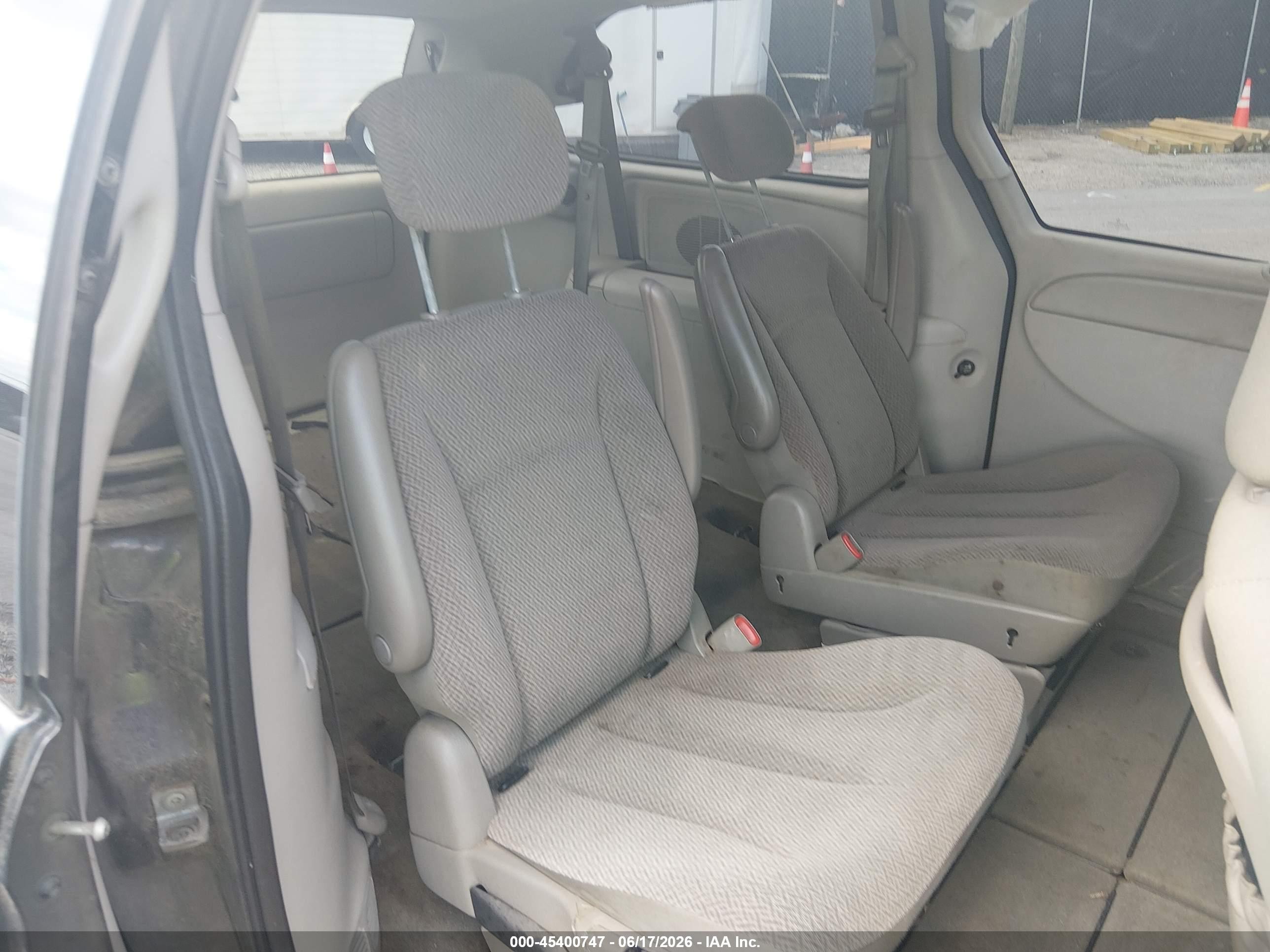 2007 Dodge Grand Caravan Sxt Black vin: 2D4GP44L47R262922