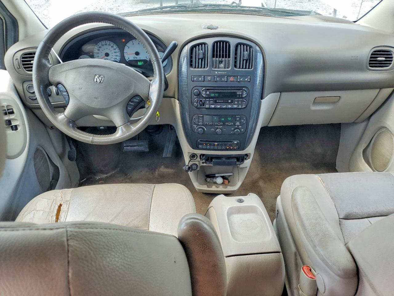 2007 Dodge Grand Caravan Sxt Белый vin: 2D4GP44L47R270972