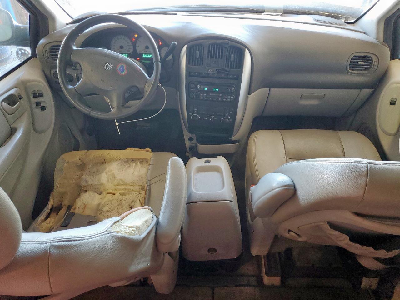 2007 Dodge Grand Caravan Sxt Tan vin: 2D4GP44L47R344469