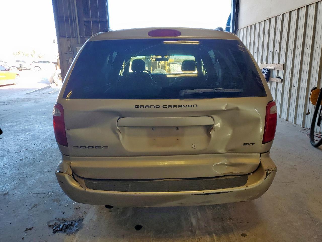 2007 Dodge Grand Caravan Sxt Tan vin: 2D4GP44L47R344469
