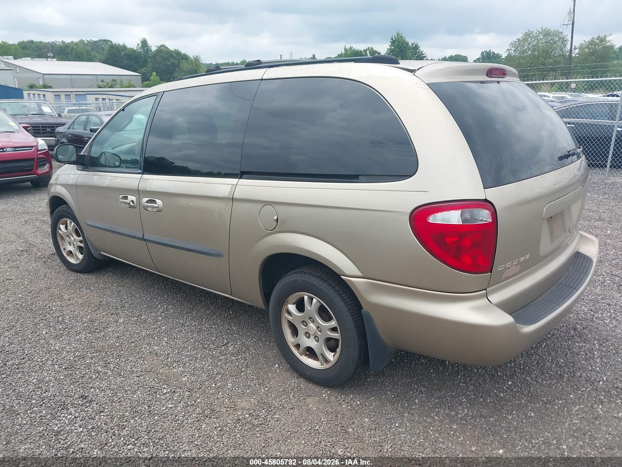 2003 Dodge Grand Caravan Sport Beige vin: 2D4GP44L53R203288