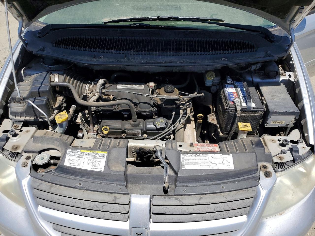 2007 Dodge Grand Caravan Sxt Серебряный vin: 2D4GP44L55R350889