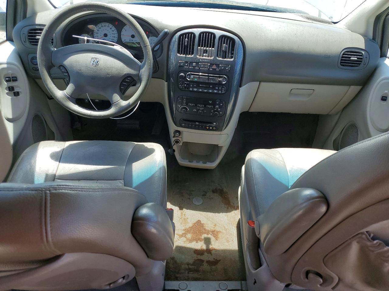 2007 Dodge Grand Caravan Sxt Серебряный vin: 2D4GP44L55R350889