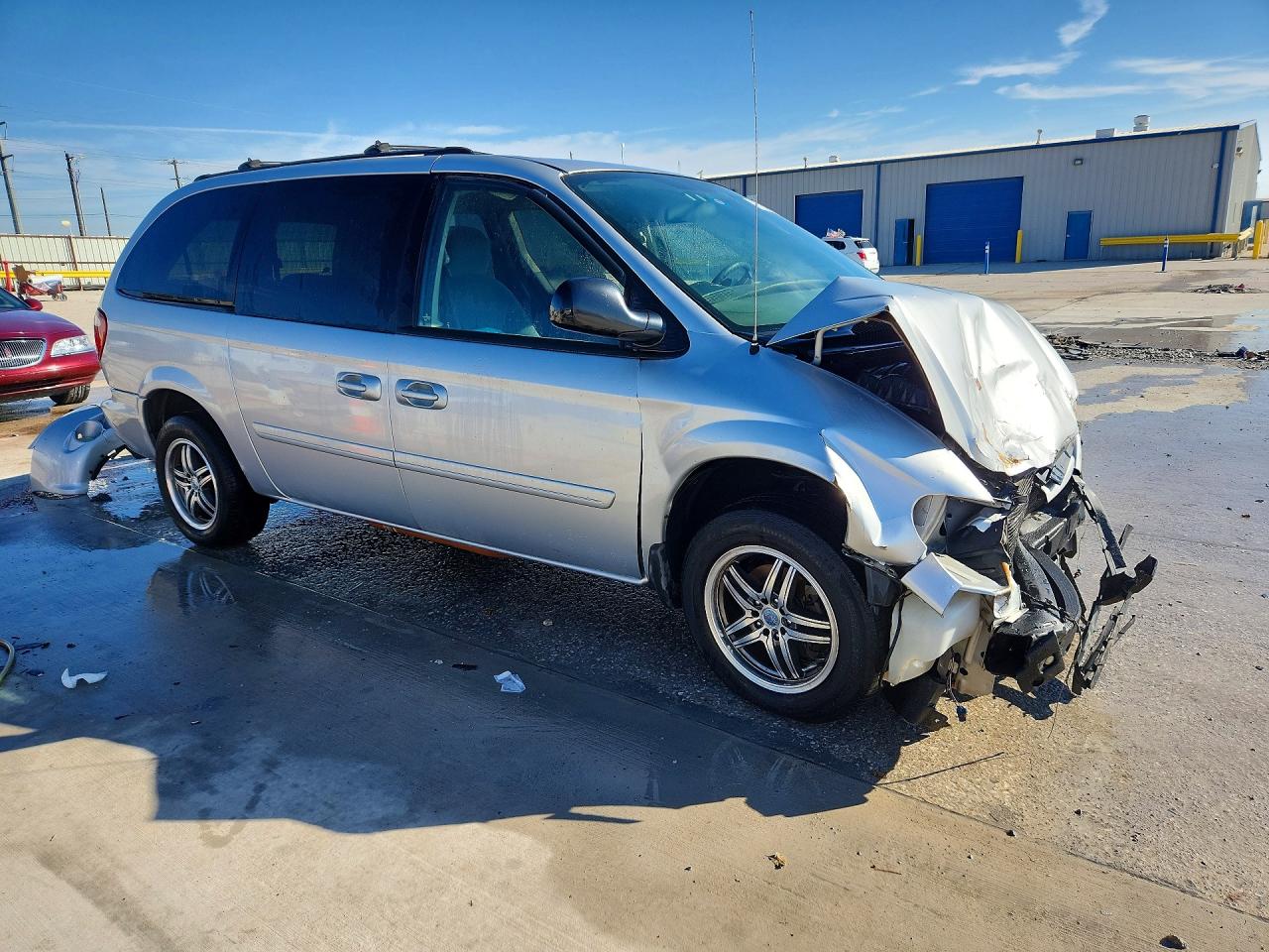 2006 Dodge Grand Caravan Sxt Silver vin: 2D4GP44L56R600536