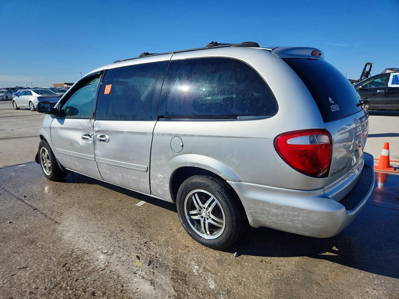2006 Dodge Grand Caravan Sxt Silver vin: 2D4GP44L56R600536