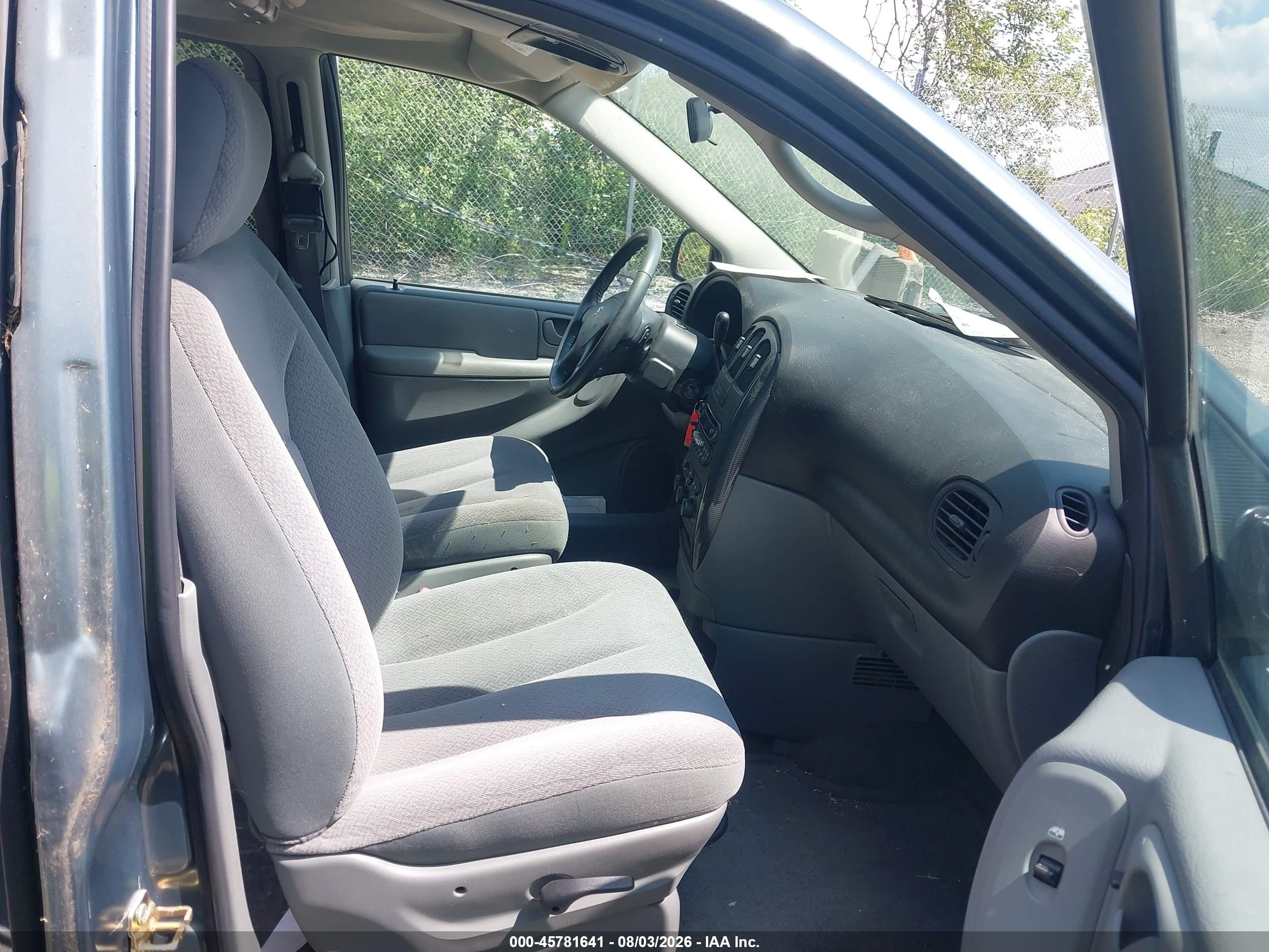 2006 Dodge Grand Caravan Sxt Синий vin: 2D4GP44L56R810795