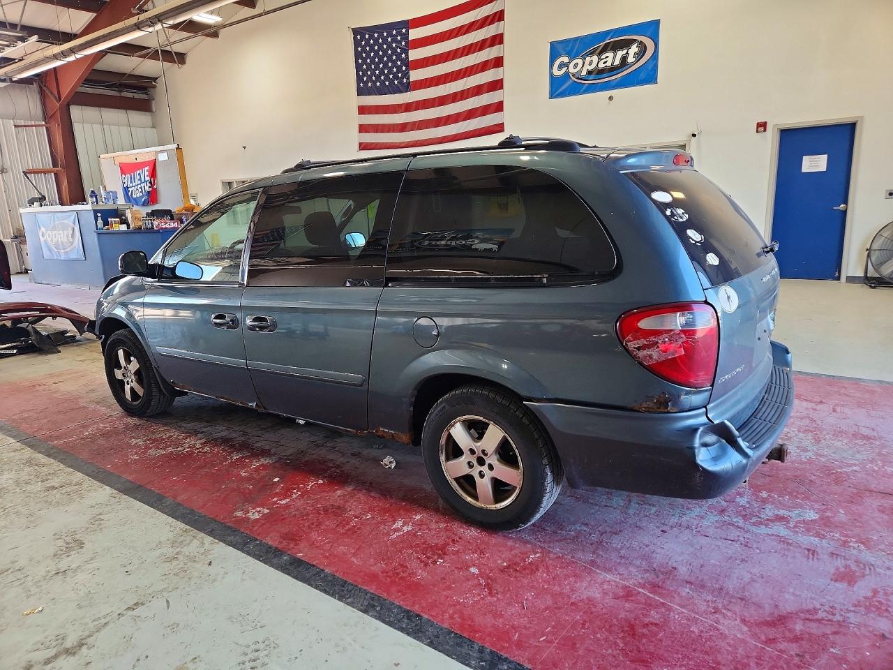 2005 Dodge Grand Caravan Sxt Blue vin: 2D4GP44L65R193714