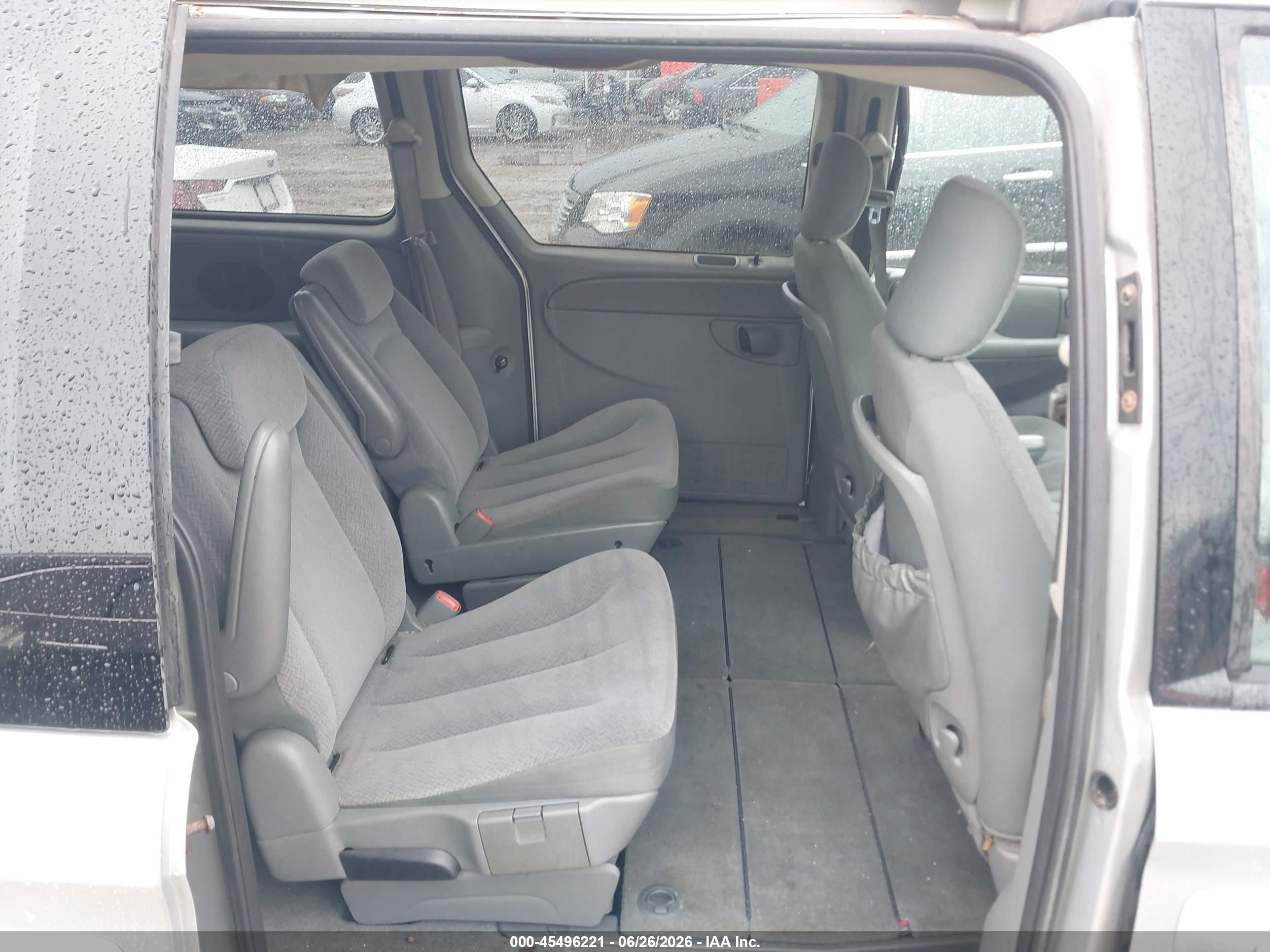 2006 Dodge Grand Caravan Sxt Silver vin: 2D4GP44L66R788855