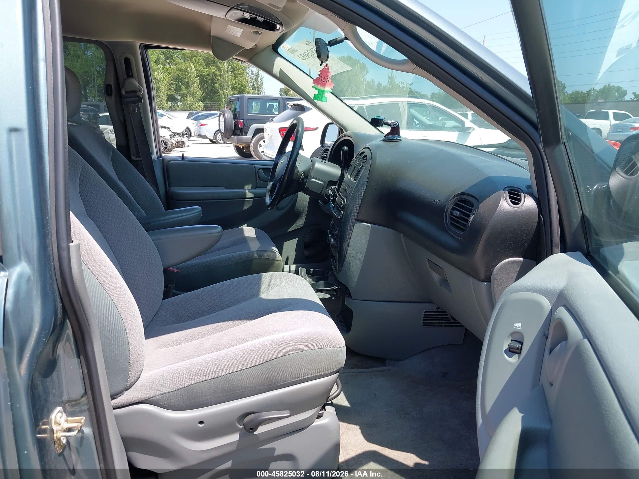 2006 Dodge Grand Caravan Sxt Blue vin: 2D4GP44L66R915006