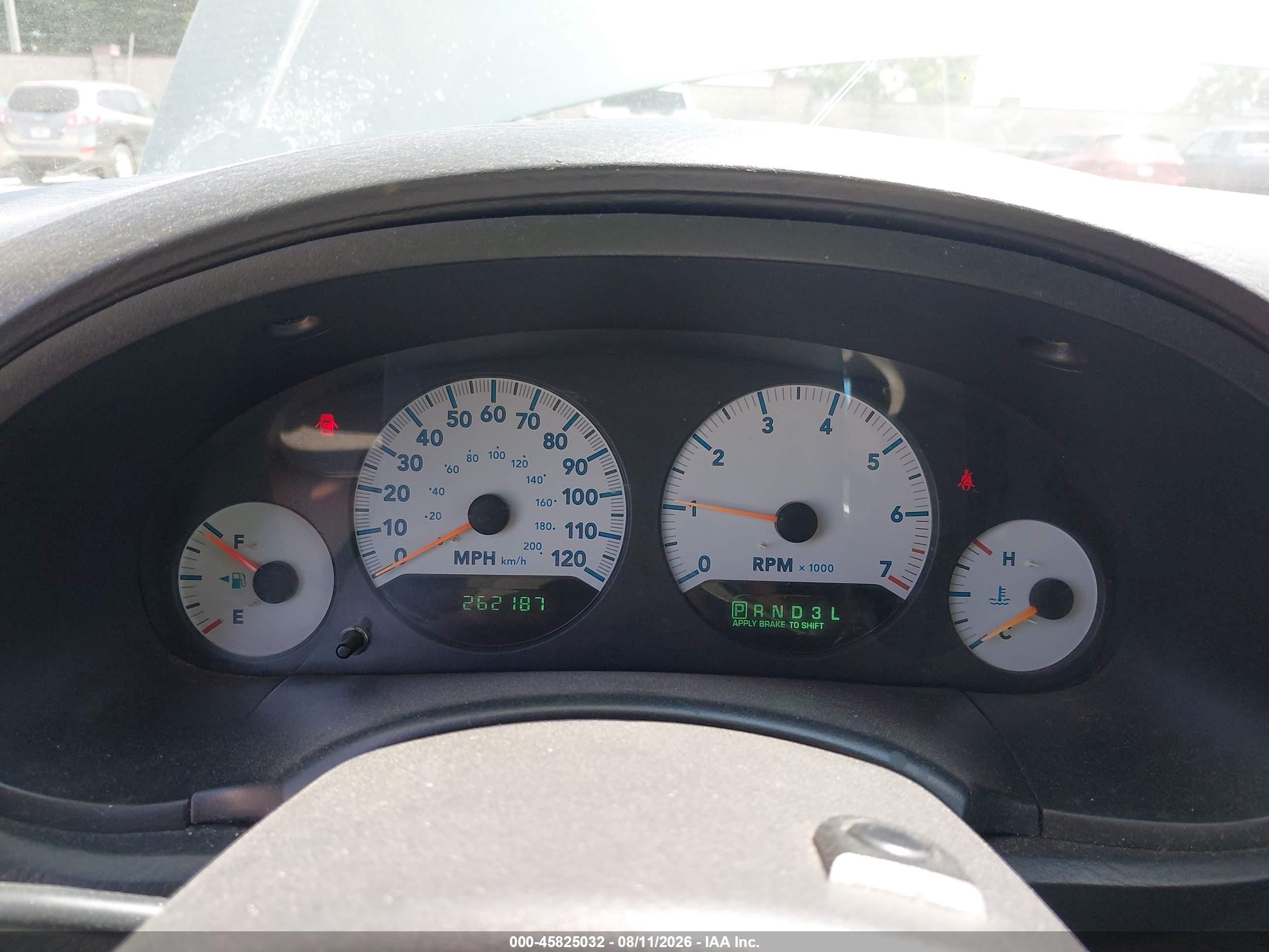 2006 Dodge Grand Caravan Sxt Blue vin: 2D4GP44L66R915006
