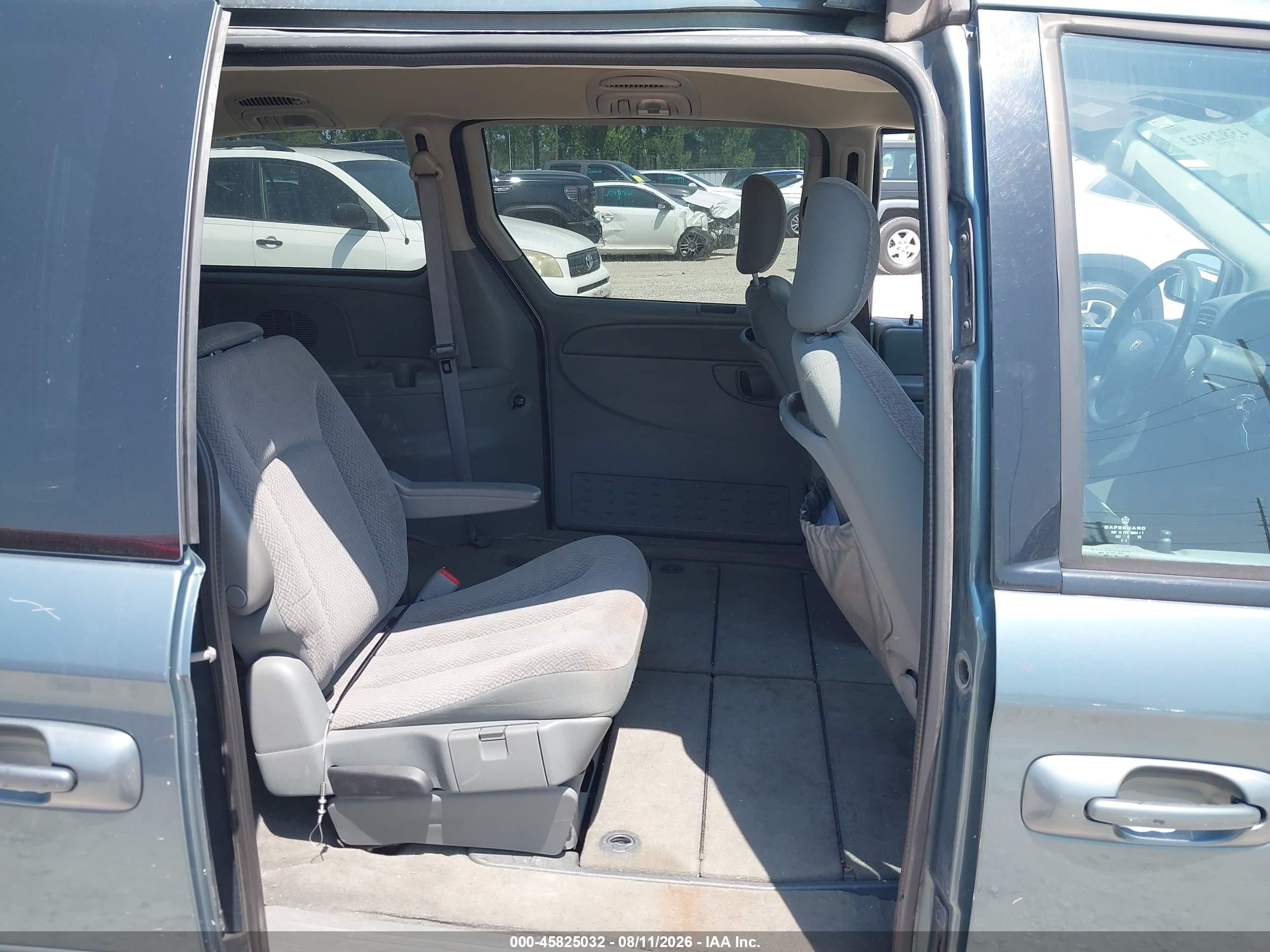 2006 Dodge Grand Caravan Sxt Blue vin: 2D4GP44L66R915006