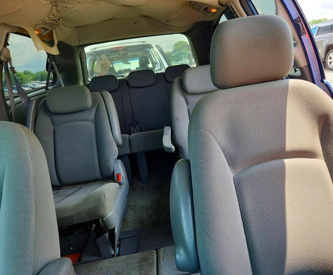 2007 Dodge Grand Caravan Sxt Blue vin: 2D4GP44L67R292827
