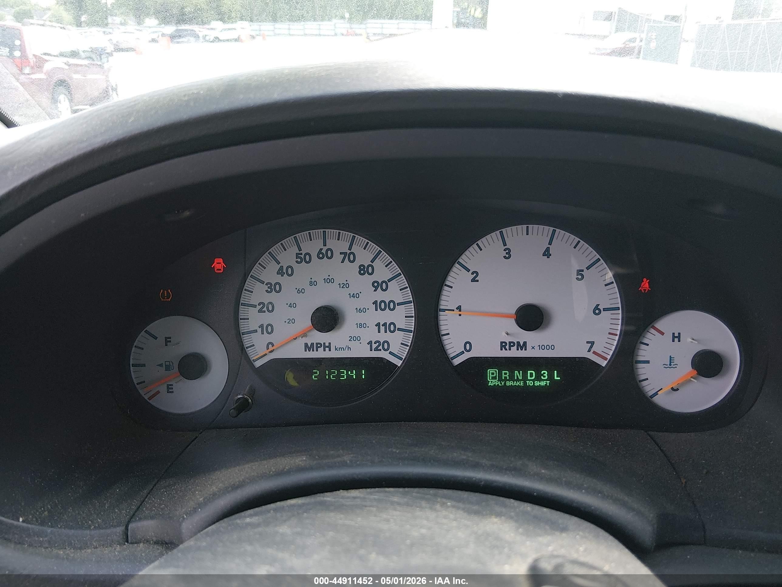 2007 Dodge Grand Caravan Sxt Red vin: 2D4GP44L67R322201