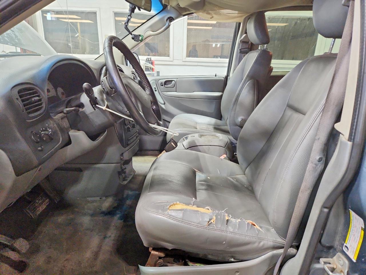 2007 Dodge Grand Caravan Sxt Gray vin: 2D4GP44L67R357742